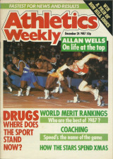 Athletics Weekly Magazine – 24 December 1987 - Στίβος
