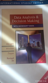 Data Analysis & Decision Making with Microsoft Excel