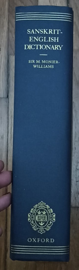 A Sanskrit - English dictionary