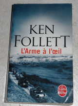 French book L Arme a l oeil 1980 Ken Follett