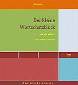 Der kleine Wortschatzblock: neu und aktuell