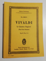 Vivaldi Le Quattro Stagioni op.8, nos. 1-4