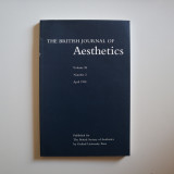 The British Journal of Aesthetics: Vol. 38 No. 2