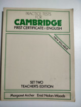 Practice tests for Cambridge set two teacher's edition