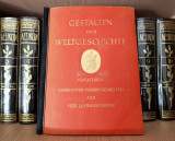Γερμανικό Άλμπουμ των σιγαρέττων Bilderdienst (1936) Gestalten der Weltgeschichte. Miniaturen berühmter persönlichkeiten aus vier jahrhunderten.