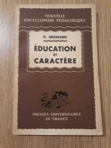 Education et caractere