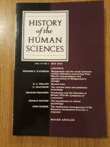 History of the Human Sciences, vol. 13, no. 2