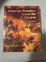 Language Disorders Across the Lifespan