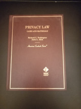 Privacy Law Cases and Materials