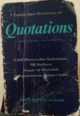 Collins Gem Dictionary of Quotations