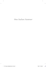 One Italian Summer