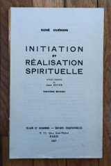 Initiation et réalisation spirituelle