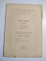 Albii Tibvli Elegiae liber primvs elegiae iii.-x