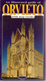 An illustrated guide of Orvieto with map inside