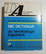 Mic dictionar de terminologie lingvistica