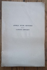 Aperçu d'une histoire de la langue grecque