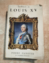 Le siecle de Louis Xv
