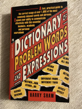 Dictionary of Problem Words and Expressions