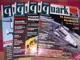 4 τεύχη του ελληνικού περιοδικού Quark #11 #12 #13 #15 Όλα μαζί σαν αγορά