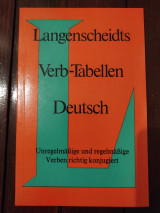 Langenscheidts Verb-tabellen Deutsch