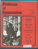 Problems Of Communism : Vol. xxxv No. 2 1986