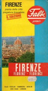 Firenze - Φλωρεντία - Οδικός και ταξιδιωτικός χάρτης