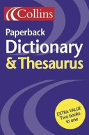 Collins Paperback Dictionary and Thesaurus