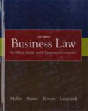 Business Law: With Olc Card and You Be the Judge DVD V