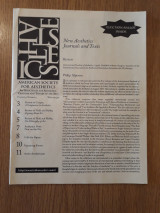American Society for Aesthetics newsletter, vol. 17,3 (Winter 1998)