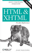 HTML & XHTML Pocket Reference