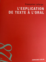 L'explication de texte à l'oral