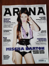 Arena magazine.Mischa Barton