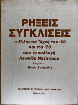 Ρήξεις-Συγκλίσεις, η ελληνική τέχνη του ‘60 και του ‘70 από τη συλλογή Λεωνίδα Μπέλτσιου
