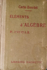Elements d' Algebre