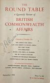 The round table Nο 195 (9/1959)