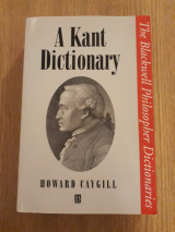 A Kant dictionary
