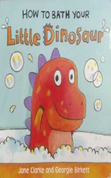 How to bath your little dinosaur