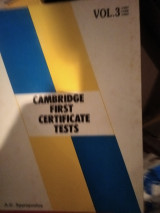 Cambridge first certificate tests vol.3