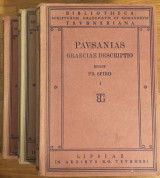 Pausanias Graeciae Descriptio τόμοι α,β,γ (Αττικά, Κορινθιακά, Λακωνικά, Μεσσηνιακά, Ηλιακών, Αχαϊκά, Αρκαδικά, Βοιωτικά, Φωκικά,