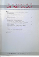 Hellenic Journal of Gastroenterology, Volume 11, Number 2