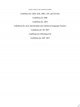 CodeNotes for Oracle 9i