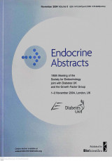 Endocrine Abstracts (195th Meeting of the Society for Endocrinology joint with Diabetes UK and the Growth Factor Group)