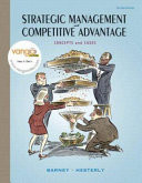 Strategic management and competitive advantage concepts