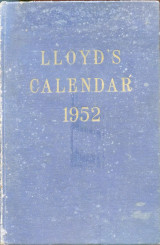 LLoyd's Calendar 1952