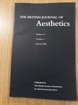 The British Journal of Aesthetics, vol. 43,1 (January 2003)