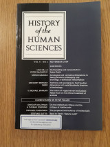 History of the human sciences, vol. 17,4