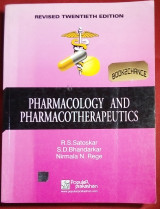 Pharmacology and Pharmacotherapeutics 20 edition 2008