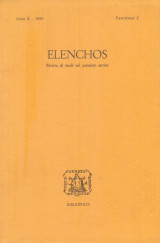 Elenchos – 1989, 2 [Rivista di studi sul pensiero antico]