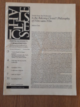 American Society for Aesthetics Newsletter, vol. 23,3 (Winter 2004)