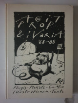 Agitprop &Varia '68-'88 Flugis -plakate-ilustrationen - Texte